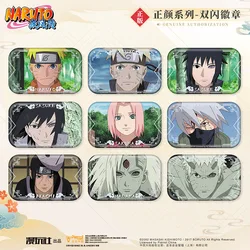 Naruto Sasuke Obito Madara Kakashi Sakura Itachi Front Face China Official Authorization Cosplay Square Badge