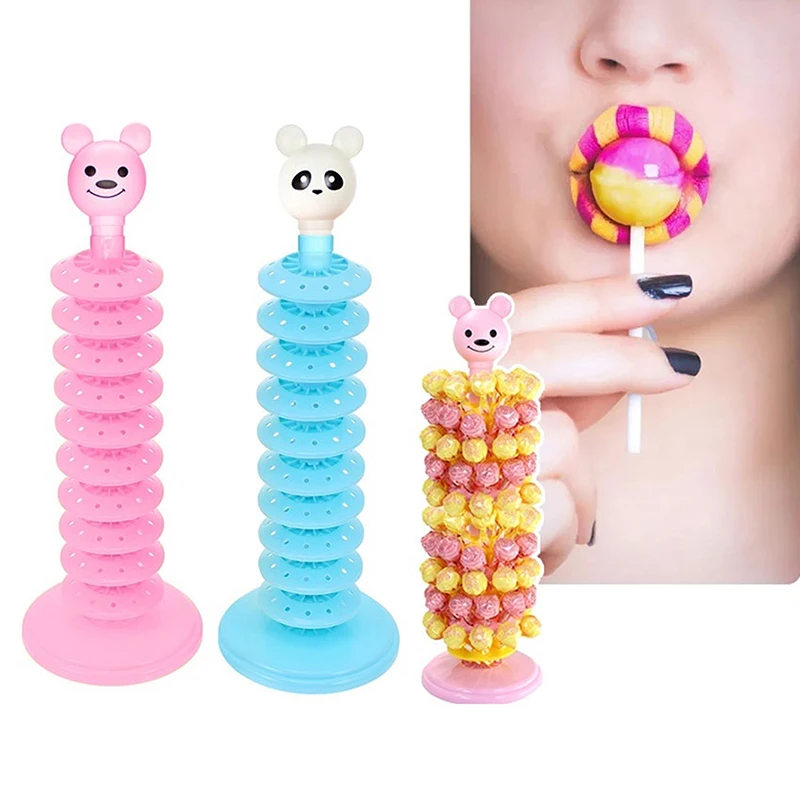 Multi-Tier Lollipop Stand Adjustable Lollipop Holder Display Rack Party Dessert Sucker Drying Bracket Base Stick Candy Holders