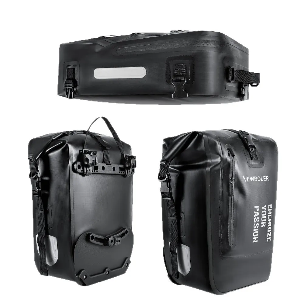 

Система Expedition 3-в-1: трансформируется из заднего багажника в рюкзак и водонепроницаемую сумку. Создан для экстремальных поездок на очень большие расстояния