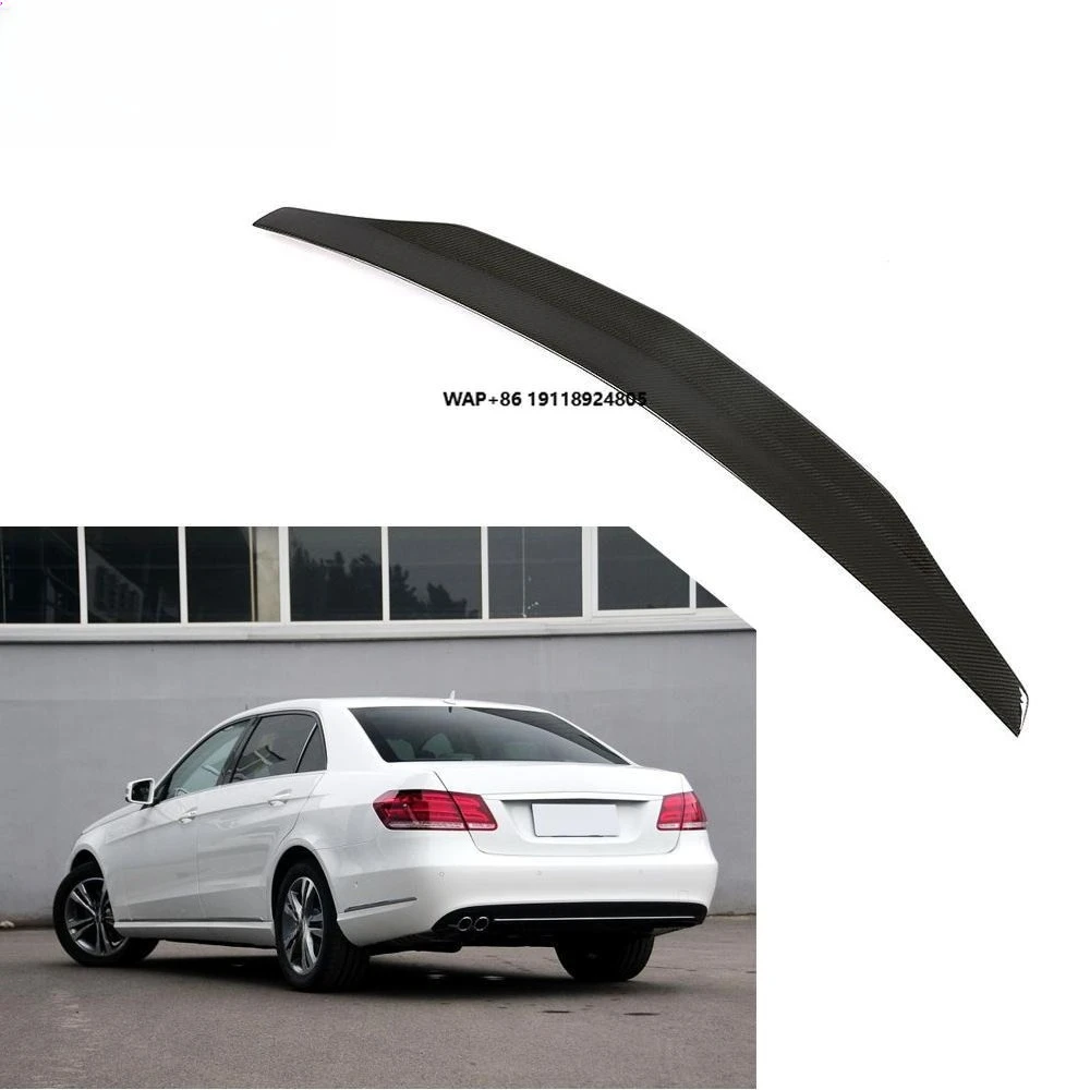 

Carbon Fiber Trunk Spoiler for Benz W212 E250 E350 E550 E63 AMG 2010-2014