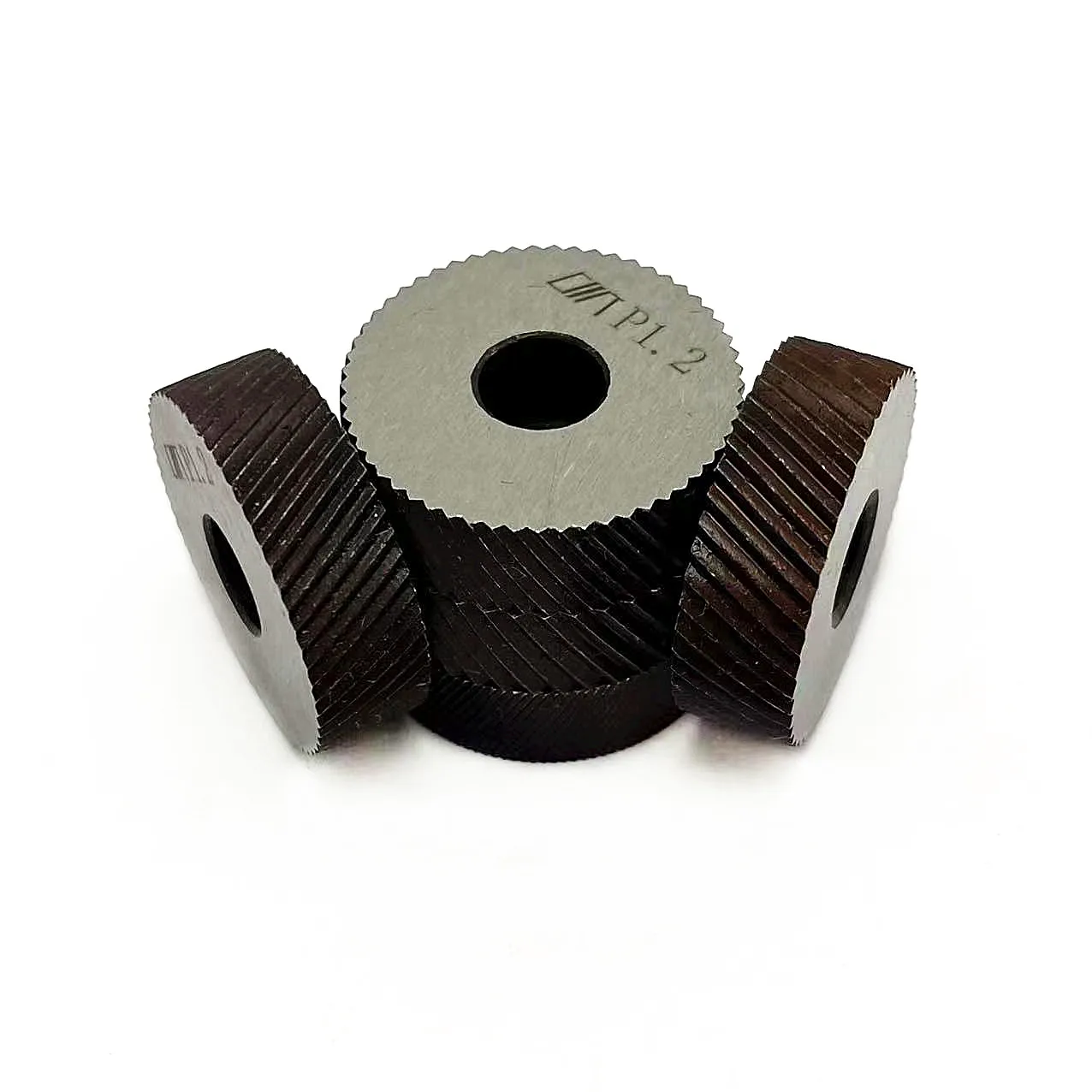 High quality 2pcs Reticulated Knurling Tool 26x8x8mm Steel Straight Knurling Wheel 1.0mm 1.2mm 1.6mm 2.0mm 0.8mm Knurling Tool