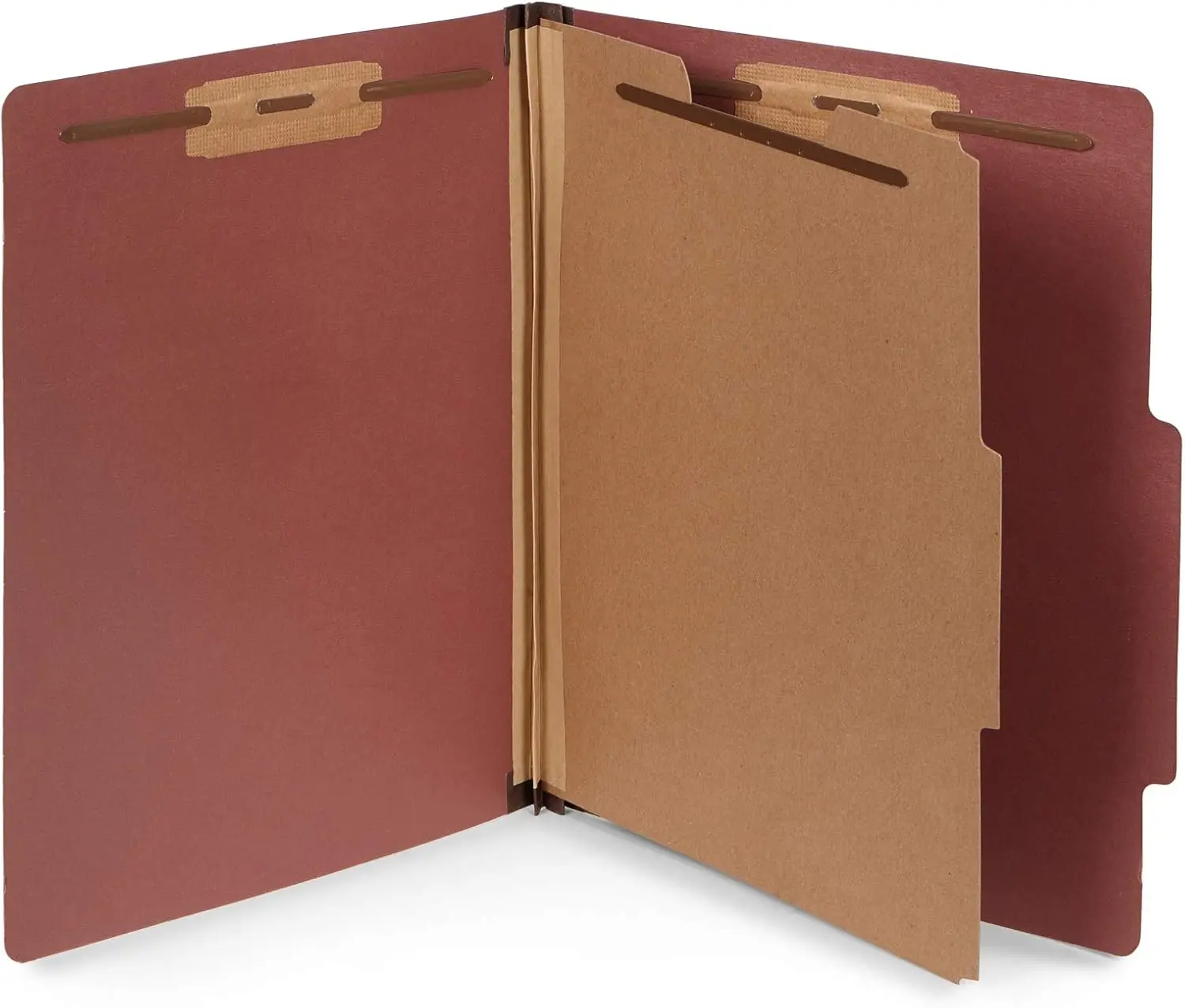 

Red Letter Size Folders, 10 Pack with 2 Inch Expansion and Durable Prongs for Organizing Office Files
