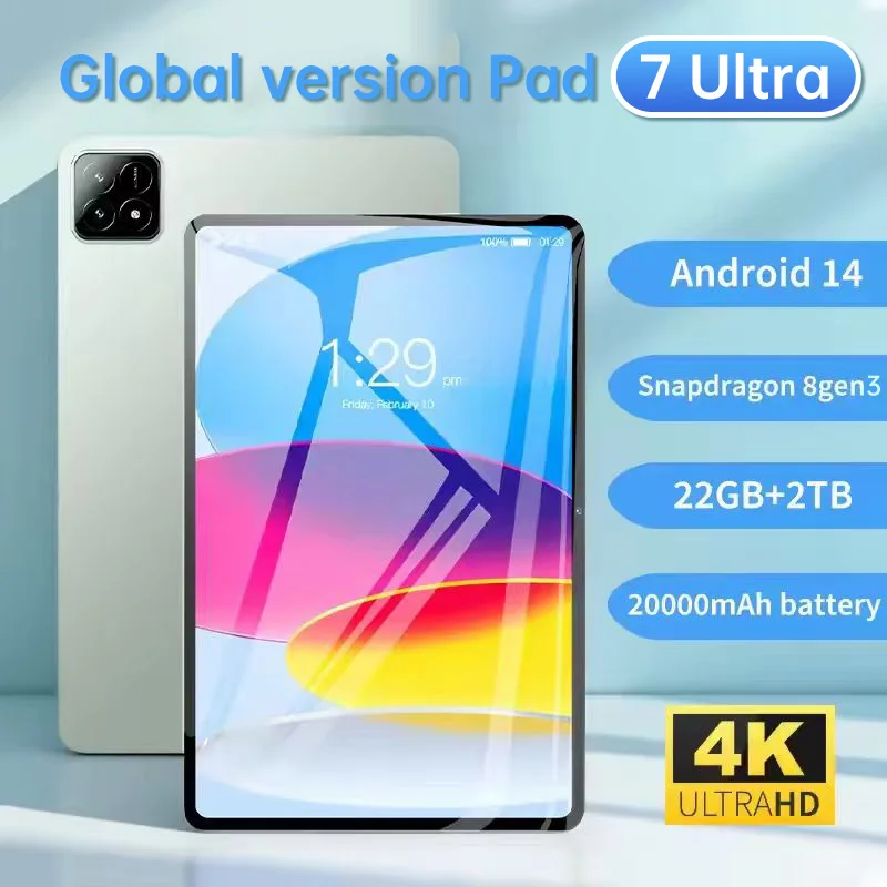 yZ[z2025NŐV O[o @ ^ubg mi Pad Android 14 Snapdragon 8Gen3 11C` \tgCgXN[ Pad 7 Pro Ultra WiFi GPS WPS 5G PC