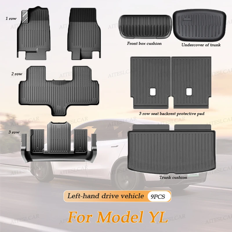 9pcs Set LHD
