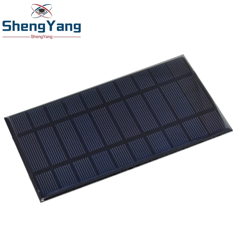 TZT الالكترونيات الذكية 400mA 5 فولت 2 واط الخلايا الشمسية لوحة طاقة شمسية شاحن الهاتف تحسين المنزل 142 مللي متر * 85 مللي متر السيليكون متعدد البلورات #3