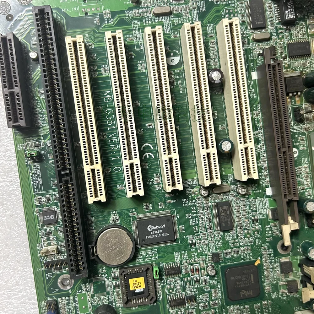 Placa Base con Ranura ISA 478, Placa Base CNC 6551 MS-6551