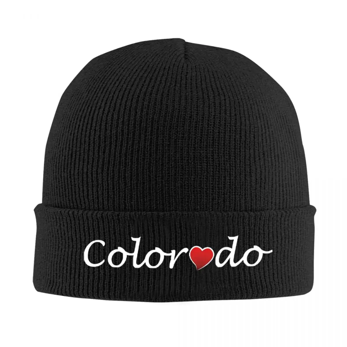 Colorado Logo Beanie Hats Bonnet Hats Adult Unisex Fashion Kpop Skullies Beanies Autumn Custom Warm Caps