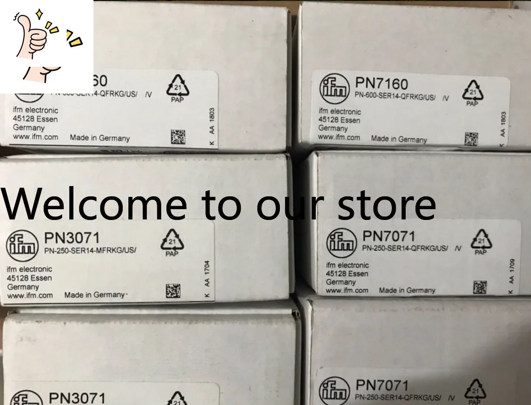 PN7160 Pressure Sensor With Display Screen Germany Ifman IFM Fake One Penalty Ten