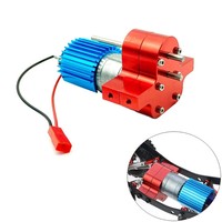 New Metal Transfer GearBox with 370 Brush Motor for WPL B14 B16 B24 B36 C14 C24 JJRC Q60 MN D90 MN99S MN91 Speed Change Upgraded