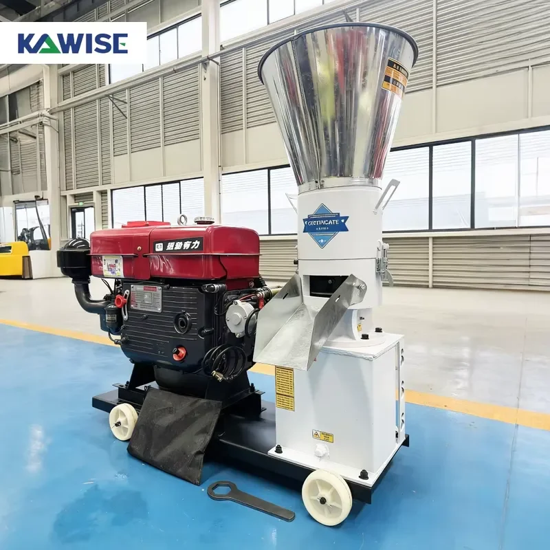 Water-Cooled Feed Pellet Machine with Electric Start for Farm Feed Processing