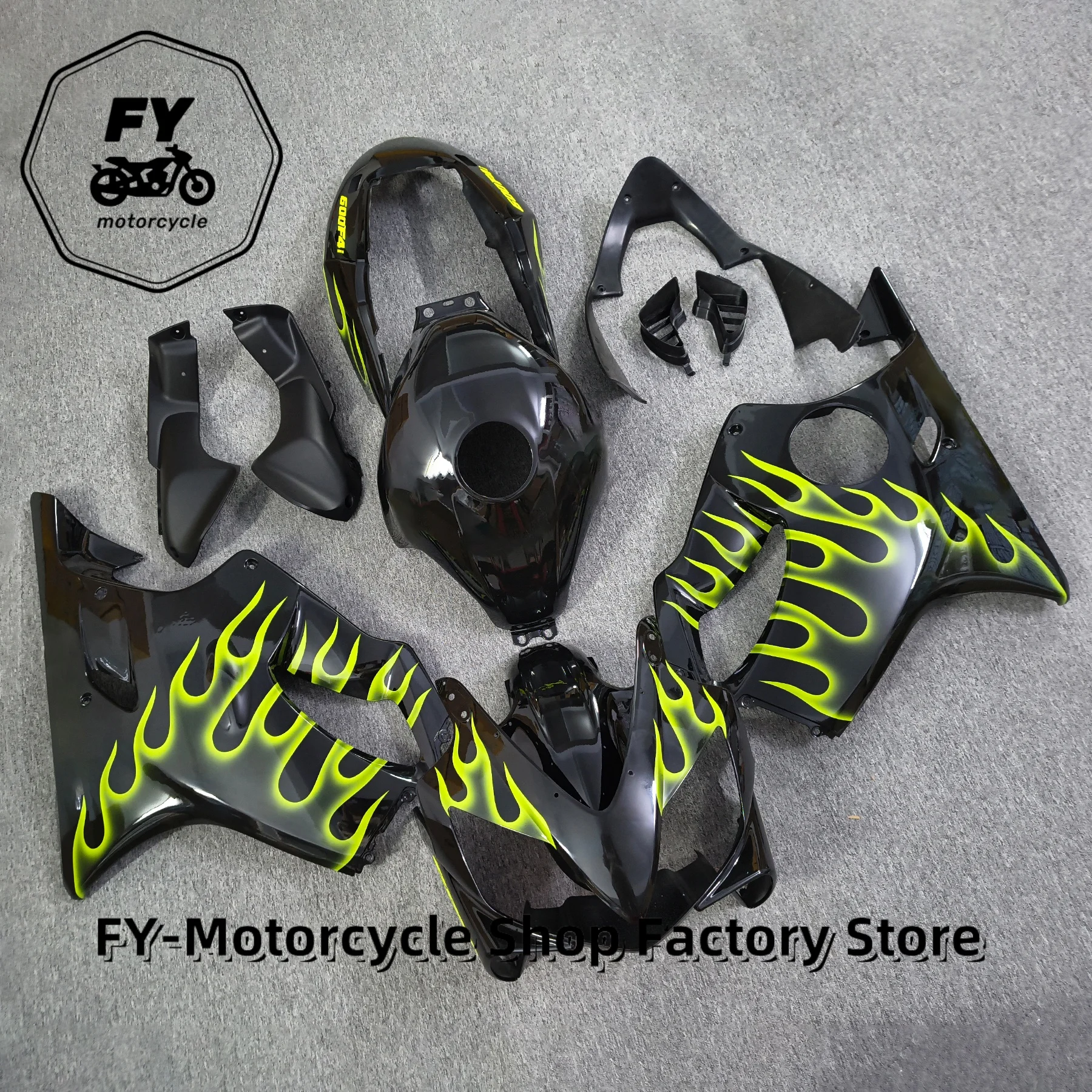 Injection Fairings For HONDA CBR600 F4I 04 05 06 07 Motorcycle Customized ABS Plastic Fairing Kit CBR600 F4i 2004 2005 2006 2007 2