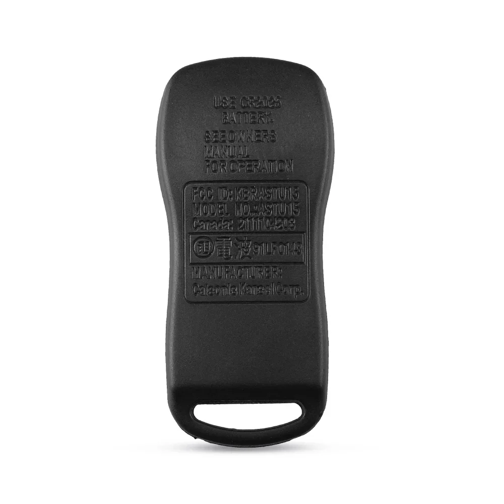 KEYYOU 3/4 Buttons Remote Control Key Shell Fob Car Case For Nissan Quest Tiida Livina X-Trail Paladin 2003 2004 2005 2006