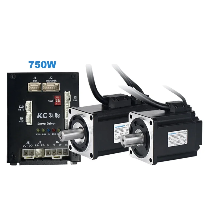 2025 750W AGV Robot DC Motor Speed Controller Low Voltage 3000rpm Servo Motor Kit Power Driver Unit for AMR AGV