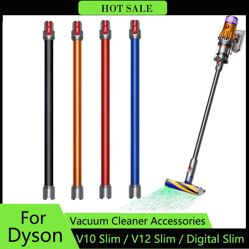 Extension Rod For Dyson V12 V10 Digital Slim Metal Aluminum Tube Handheld Vacuum Cleaner Tool Replacement Accessories Parts