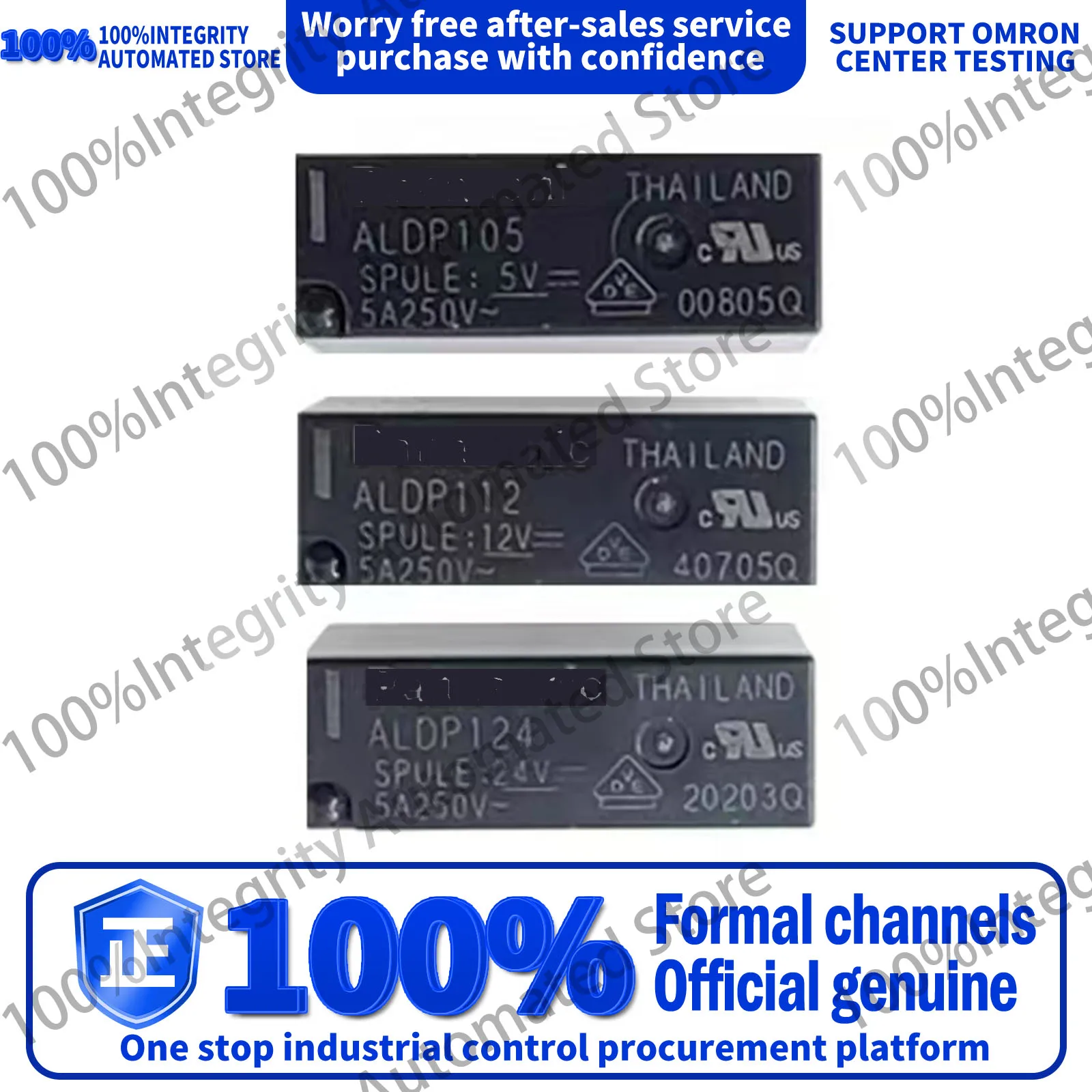 

10PCS 100% brand new relay ALDP105 4pin5A ALDP112 4pin5A ALDP124 4pin5A 12VDC24V