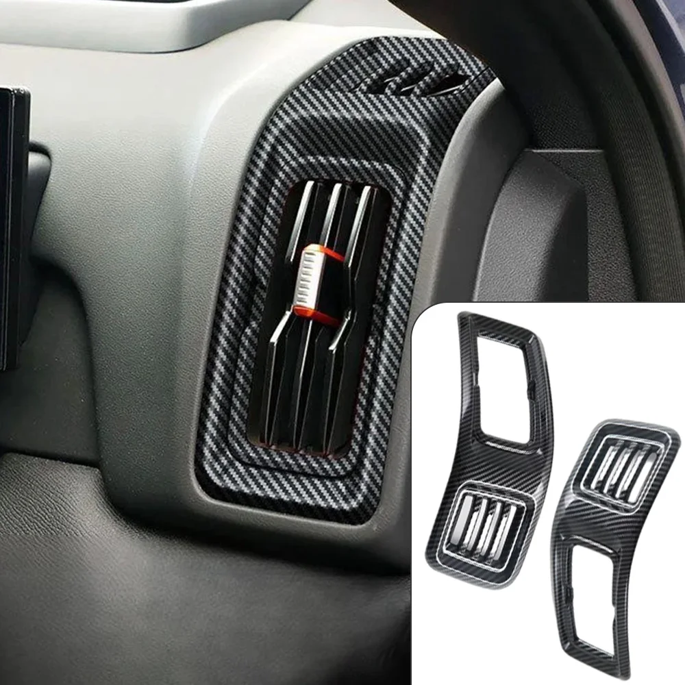 

Car Interior Dashboard Side AC Air Conditioning Vent Outlet Frame Cover Decorative Sticker for BYD Shark 6 2024 2025 026