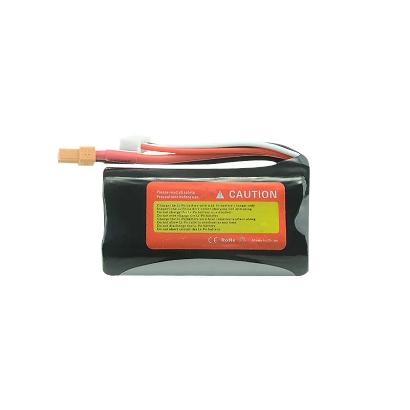 7.4 V 2000mAh 리튬 이온 배터리 XT30 플러그, HUINA 580 1580 1583 RC 완구 부품 7.4 V 2S 배터리 1580-005 Huina 580550 583 582