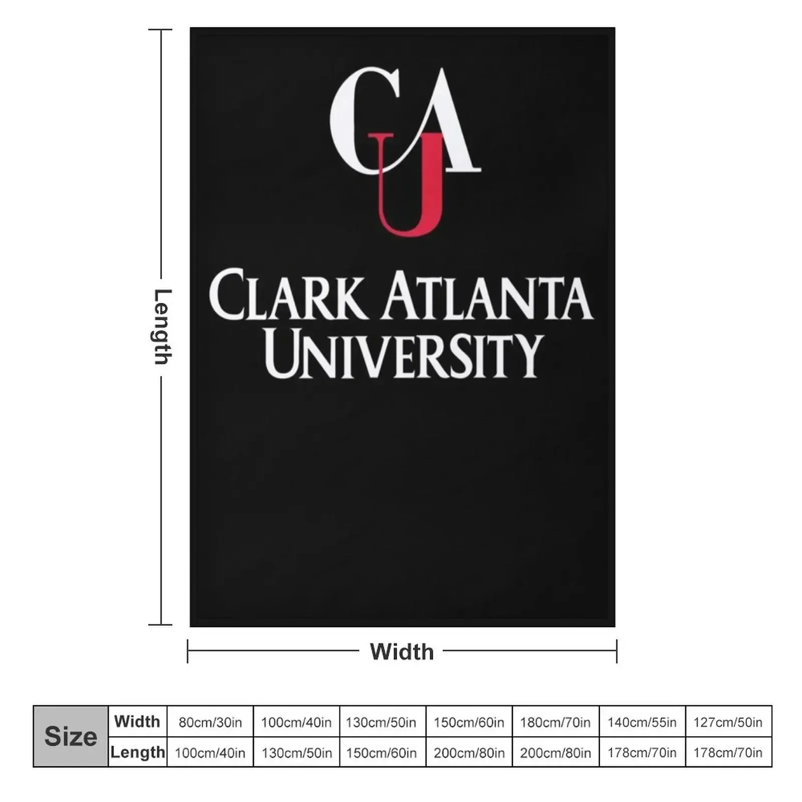 Clark atlanta university Throw Blanket Thins Multi-Purpose Decorative Sofa Blankets