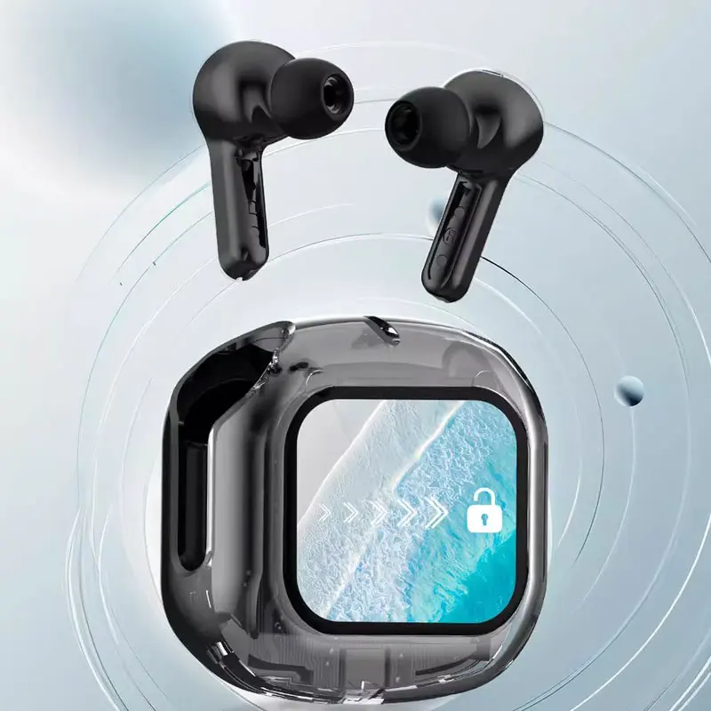 سماعات بلوتوث سماعات أذن لاسلكية سماعات موسيقى الألعاب شاشة تعمل باللمس إلغاء الضوضاء سماعات رأس رياضية سماعات أذن لاسلكية