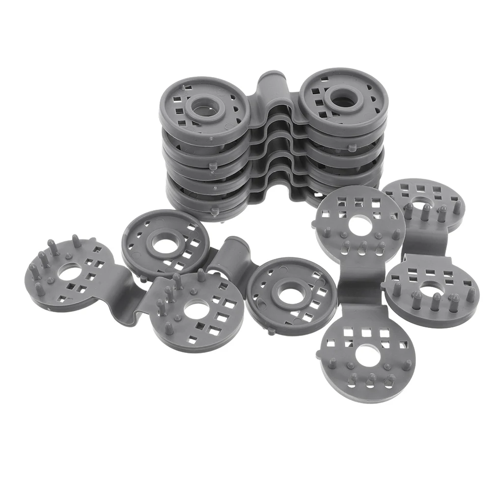 

30pcs Shade Clips Greenhouse Shade Cloth Fix Clamp Sunscreen Fasteners Heavy Duty Greenhouse Clamps Reusable Plastic Garden