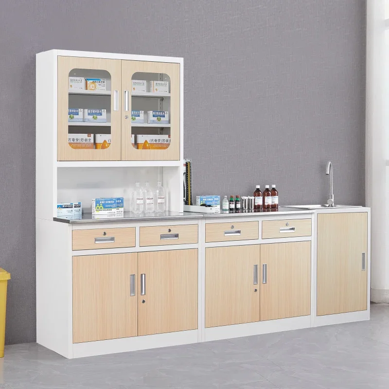 Workbench Treatment Room Disposal Table Oral Dental Instrument Cabinet