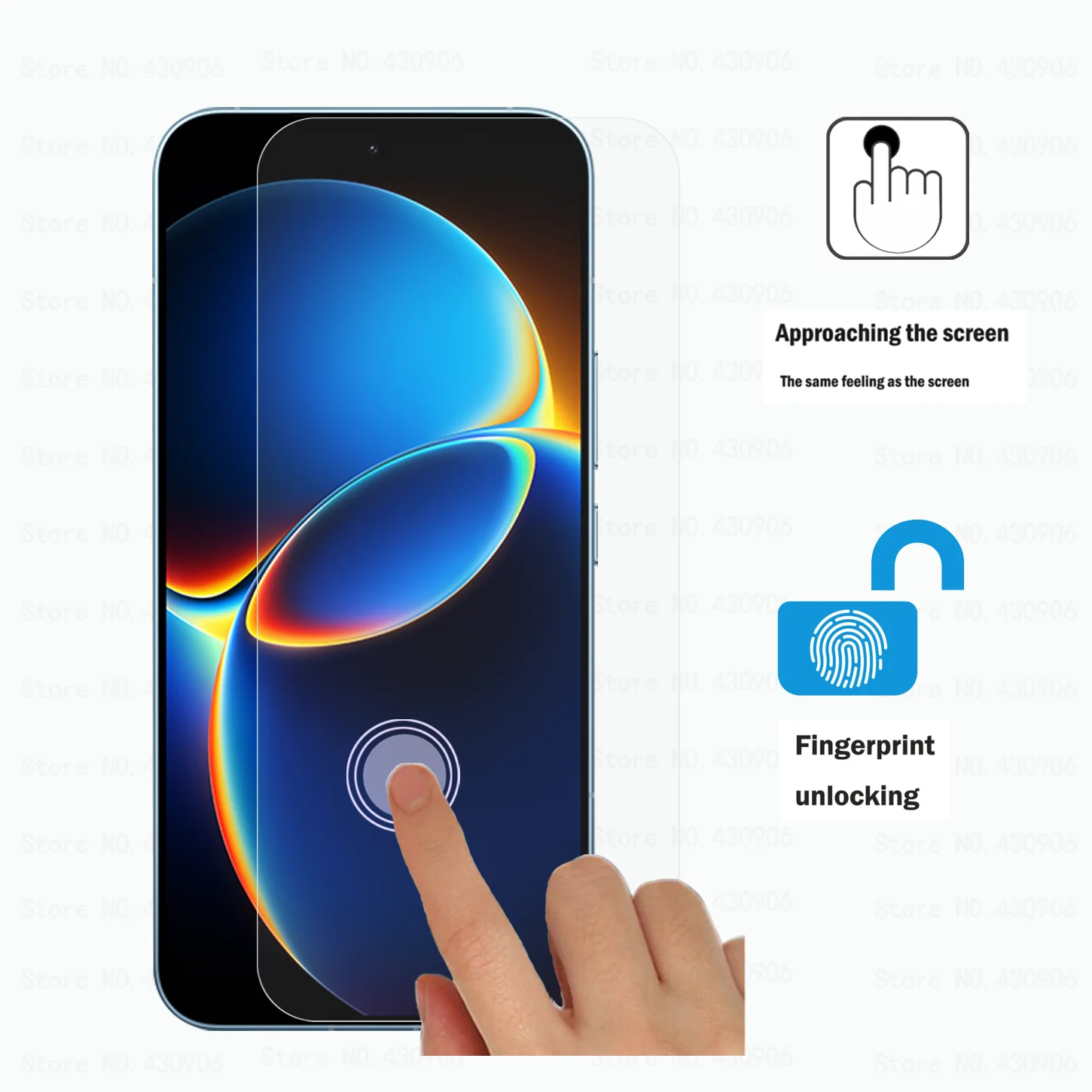 Für Redmi K90 Max Displayschutzfolie Hochwertige Transparente Gehärtete Glasfolie 2,5D 9H – Detail 6