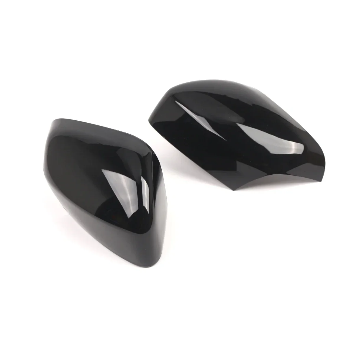Car Side Door Rearview Mirror Cover Cap For Volvo XC70 XC90 2007-2014 Gloss Black Replacement Mirror Shell Housing Cap