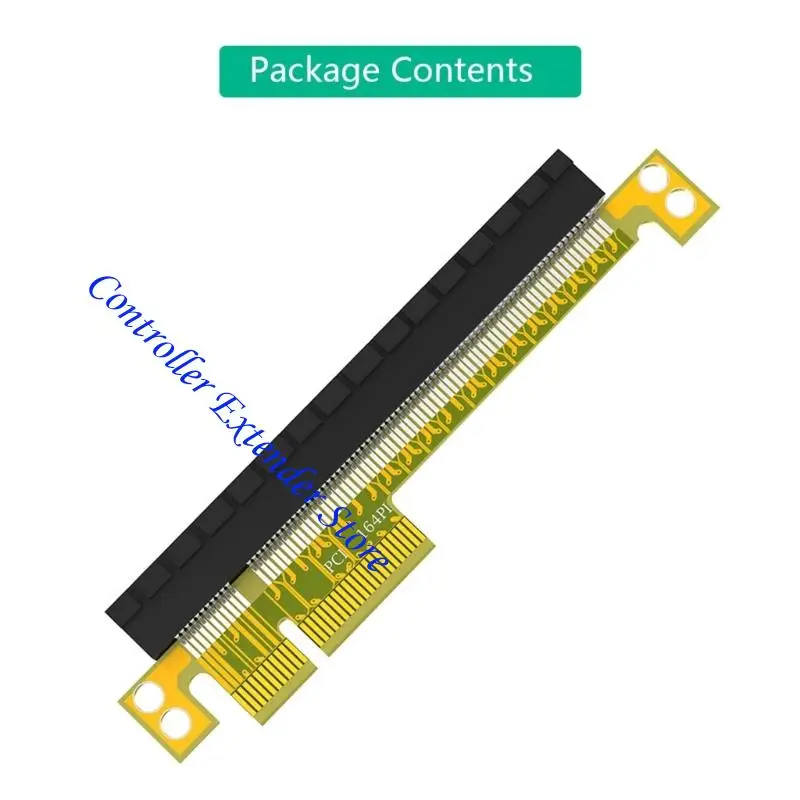 N84B Pcie 4X To 16X Extender Card Adapter Converter For Graphics Card Extension Stable Transmission Wide Compatibility