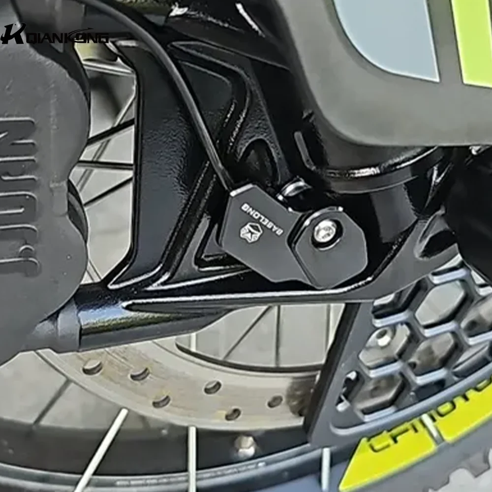 

Ibex 450 MT Aluminium Front ABS Sensor Guard Protection Cover FOR CFMOTO 450MT Ibex 450 2024 2025 2026 Motorcycle Accessories