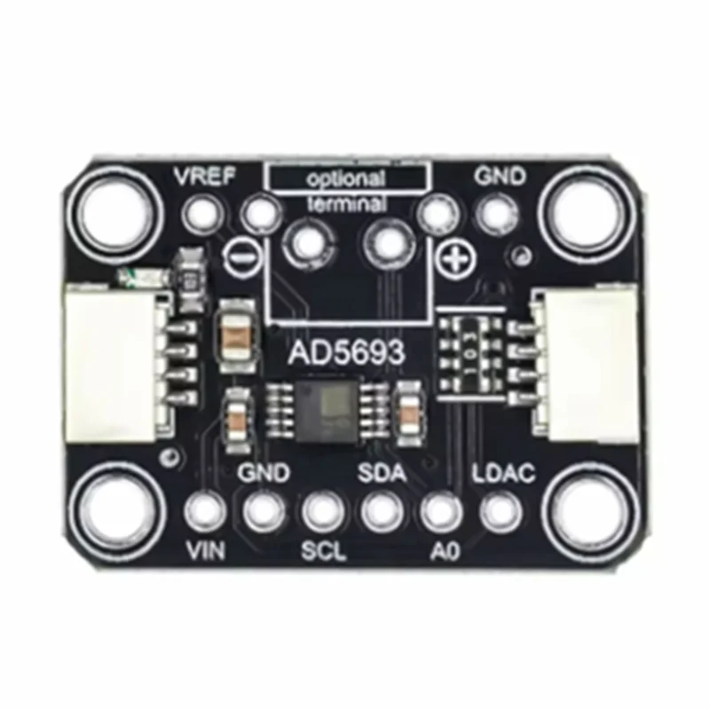 Goed gemaakt-AD5693R 16-bit DAC-module I2C-interface voor digitale signaalconversie-voor STEMMA QT Qwiic