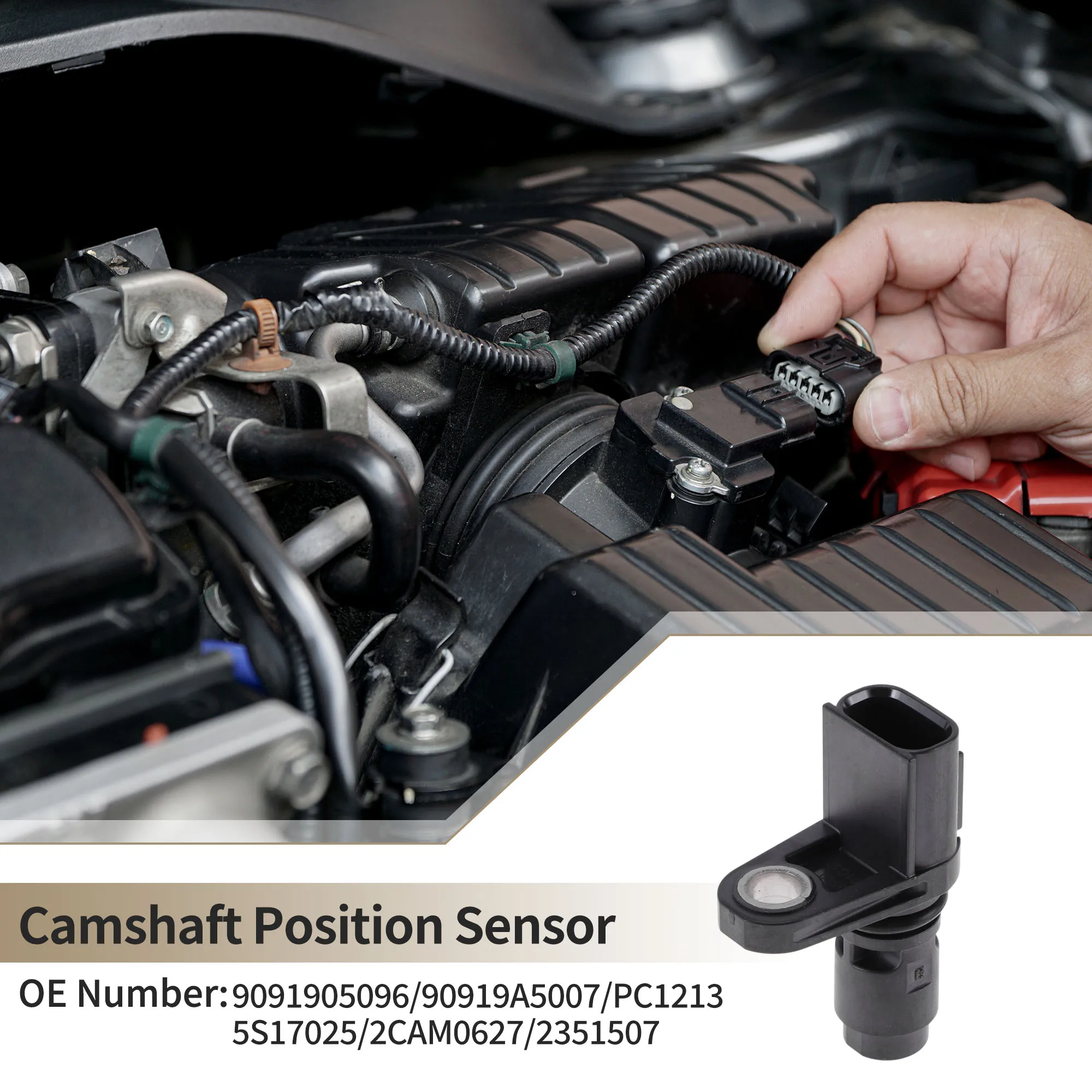 UXCELL No.9091905096 Camshaft Position Sensor for Toyota Avalon L4 2.5L 2019-2020