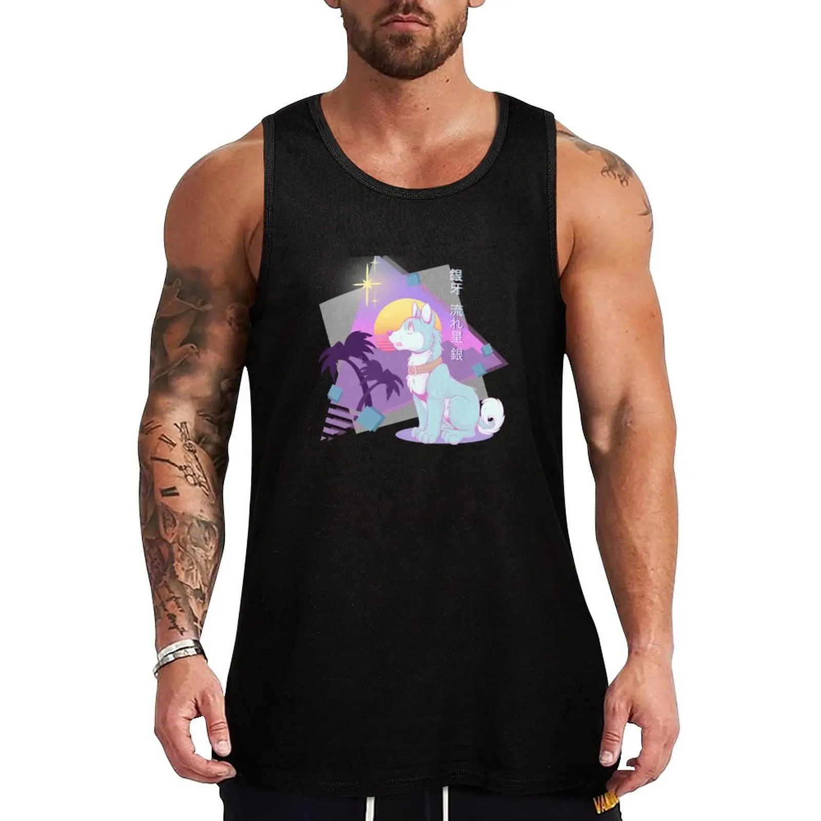 

SilverWave Tank Top gym clothes man fitness gym shirt men gym clothes man