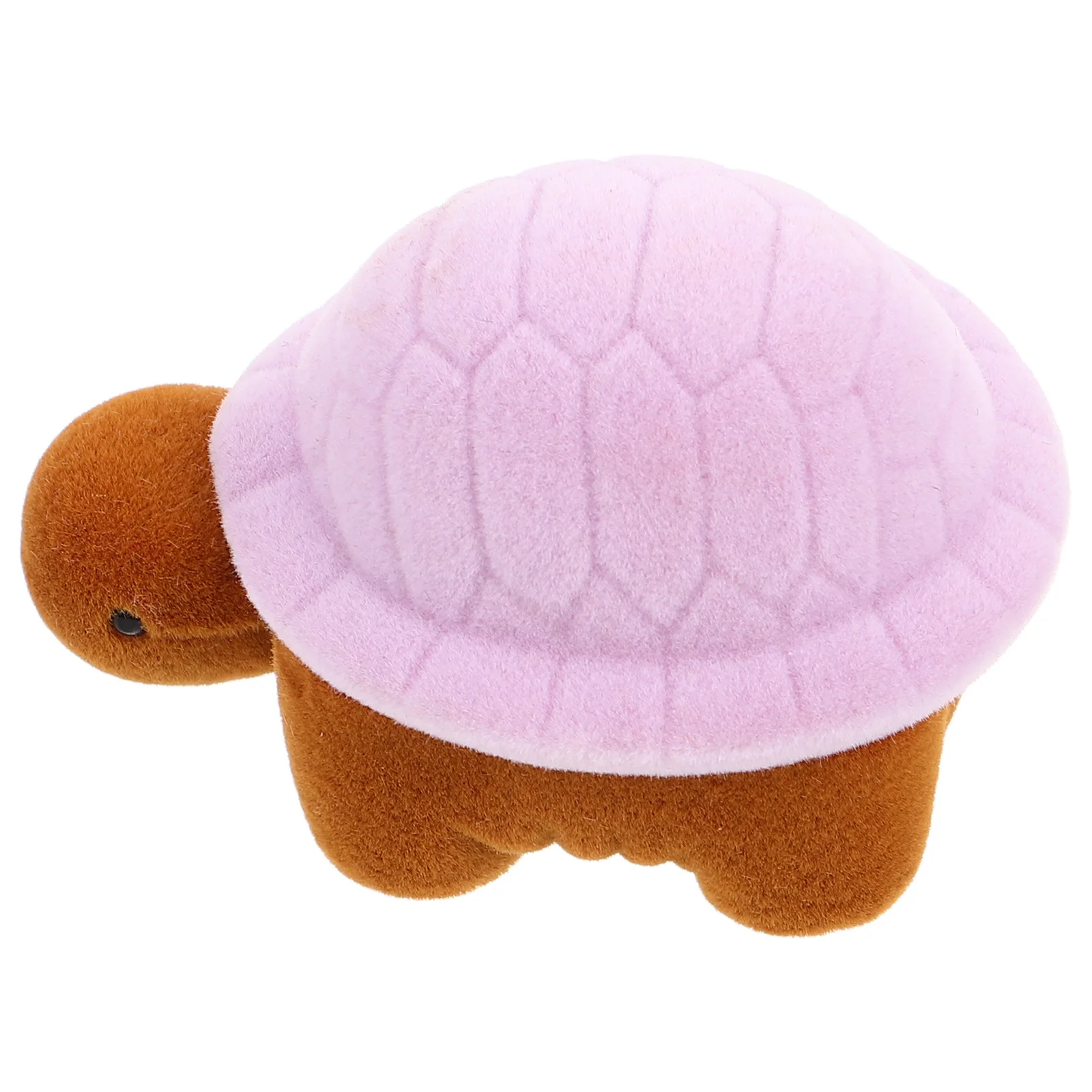 

Turtle Jewelry Box Soft Interior Storage for Earrings Rings Creative Animal Keepsake Organizer Travel Case Decor