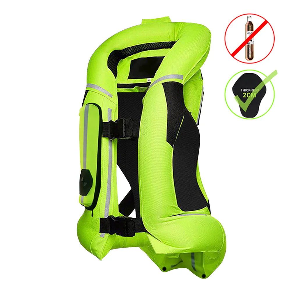 Motorrad Airbag Weste Moto Racing Advanced Airbag System Motocross Schutz Airbag Jacke reflektierende Sicherheits weste