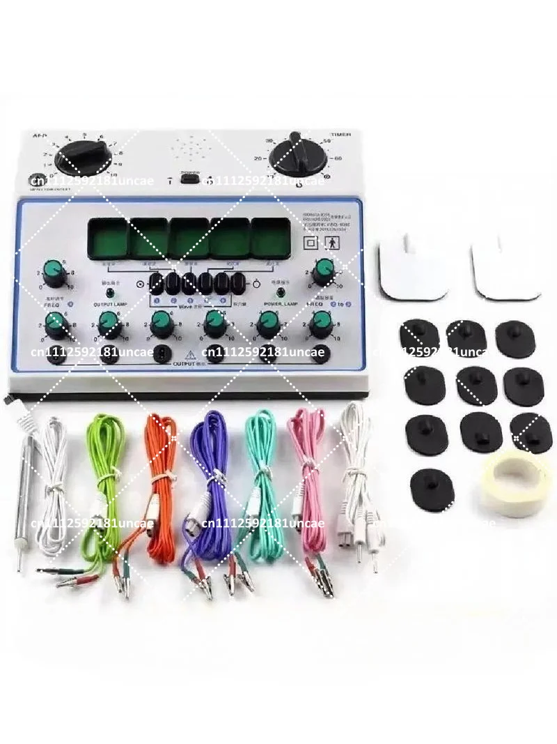 6 Channel Output Electrode Pads for Unit Muscle Stimulator Pain Relief Therapy Accessories