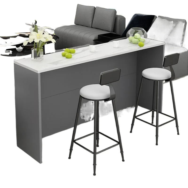 

Vintage Table Patio Bar Industrial Furniture Camping Modern Night Club Luxury Dining Room Round Nordic Home Kitchen Counter High