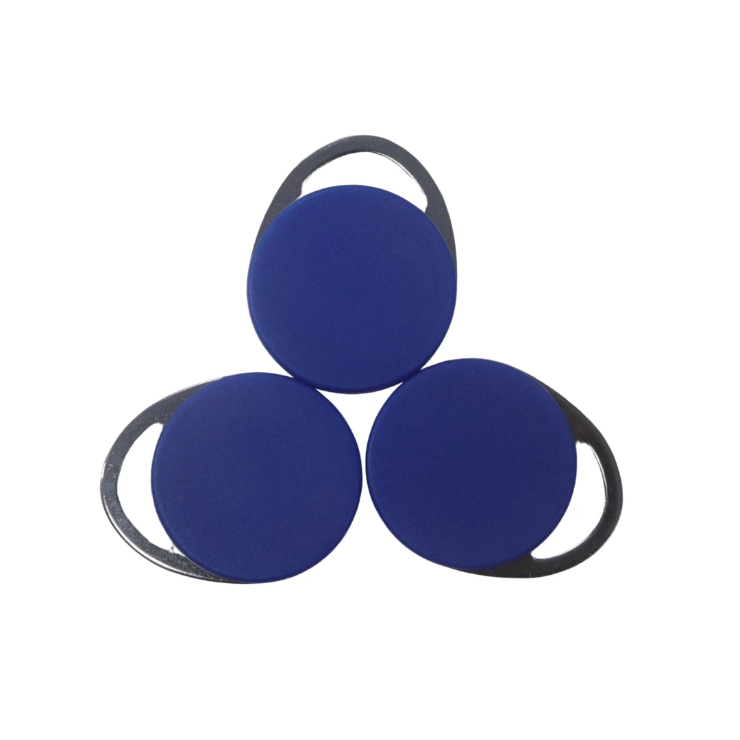 New Arrival RFID IC keyfobs 13.56 MHz F08(Fudan S50) Chip keychains for smart access control system