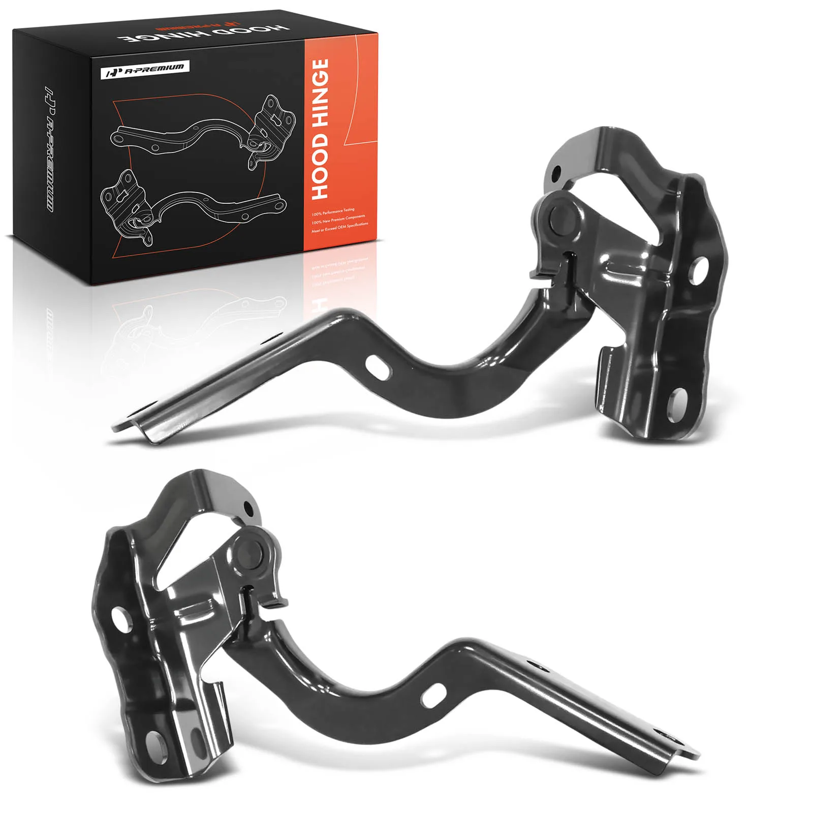 A-Premium Pair Front Driver & Passenger Side Hood Hinge for Lexus CT200h 2011-2017