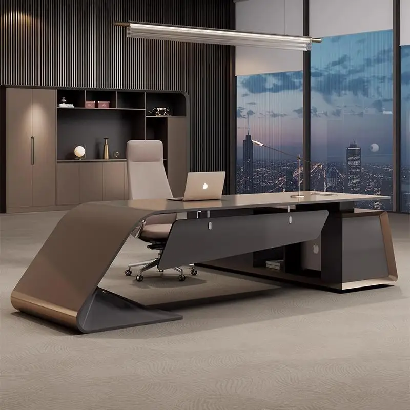 

Design Organizer Office Desk Reading Nordic Quality Secretary Computer Desks Light Luxury In Stock Mesa Escritorio Furniture