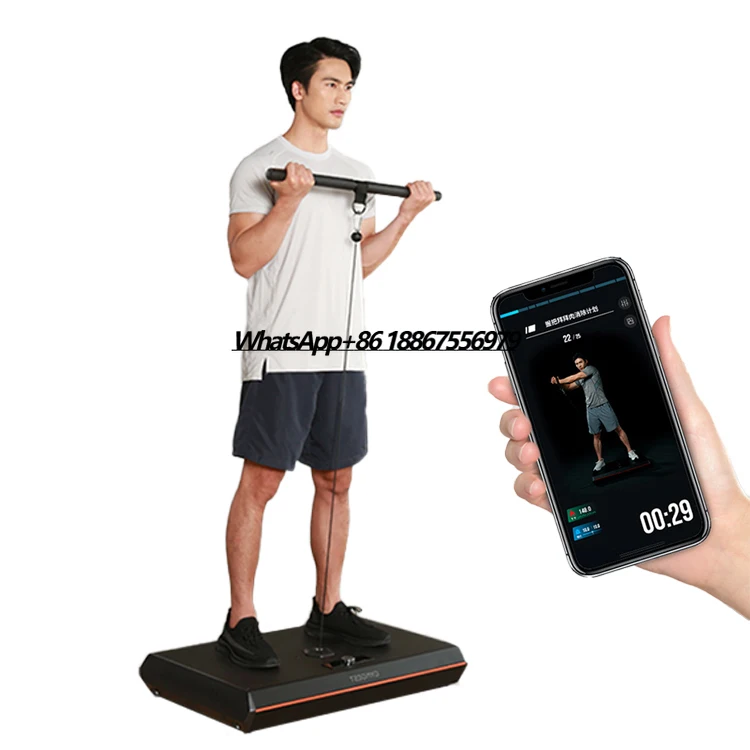 

Smart Home Gym Floor Fitness Station Train the Whole Body with One Device
