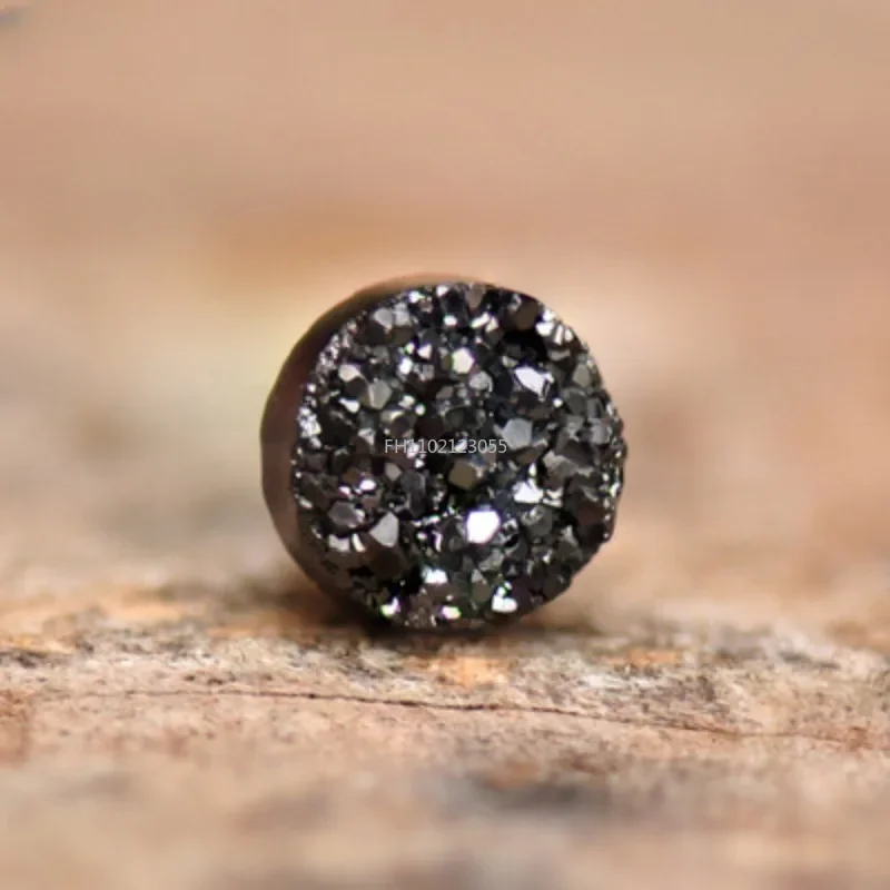 Stainless Steel Stud Earrings for Men Women Unisex Magnet Earrings Without Piercing Lymphvity Germanium Earrings Ear Clips