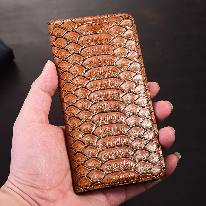 

Genuine Leather Flip Cover Case For OPPO A1 A1X A2 A2X A3 A3X A5 Pro A20 A40 A40M A60 A80 4G 5G Cowhide Wallet Phone Cases