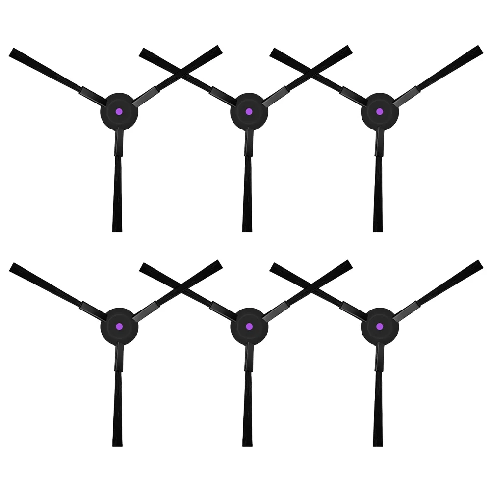 6 فرش جانبية للمكانس الكهربائية ملحقات فرشاة جانبية لـ Cecotec للمكانس الكهربائية الروبوتية Conga X70