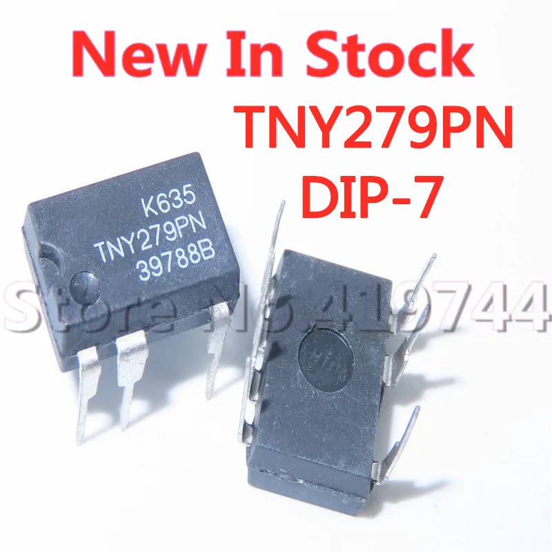 5PCS/LOT 100% Quality TNY279PN TNY279 TNY279P DIP-7 LCD power supply chip In Stock New Original