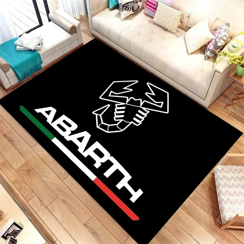 

ABARTHs Скорпион, флаг, ковер, наружный коврик, детский, гостиная, спальня, ванная комната, Прачечная, напольные коврики