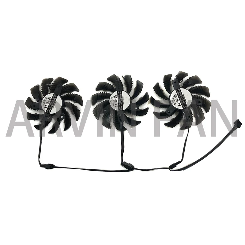 

3Pcs/Set PLD08010S12HH,T128010SU,VGA Fan,For GTX1080 GTX1080Ti GTX 1080 1070 Ti G1 Gaming 1060 G1-ROCK,Video GPU Card