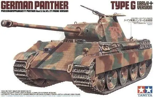 Tamiya 35170 1/35 Tank Model Kit German Panther Type Ausf.G Sd.Kfz.171 Early Ver Model Building