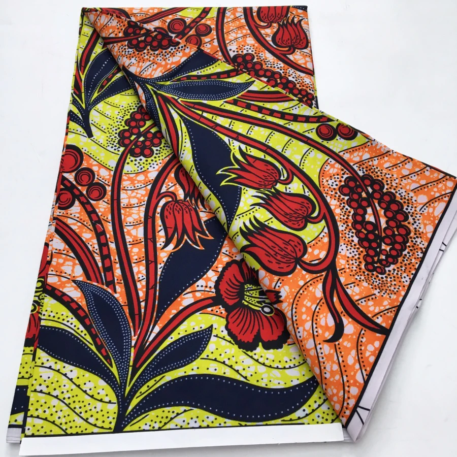 

Африканская восковая ткань в стиле батик с принтами, высокое качество, голландская нигерийская восковая ткань для женщин, вечерние платья, тканевые швейные материалы