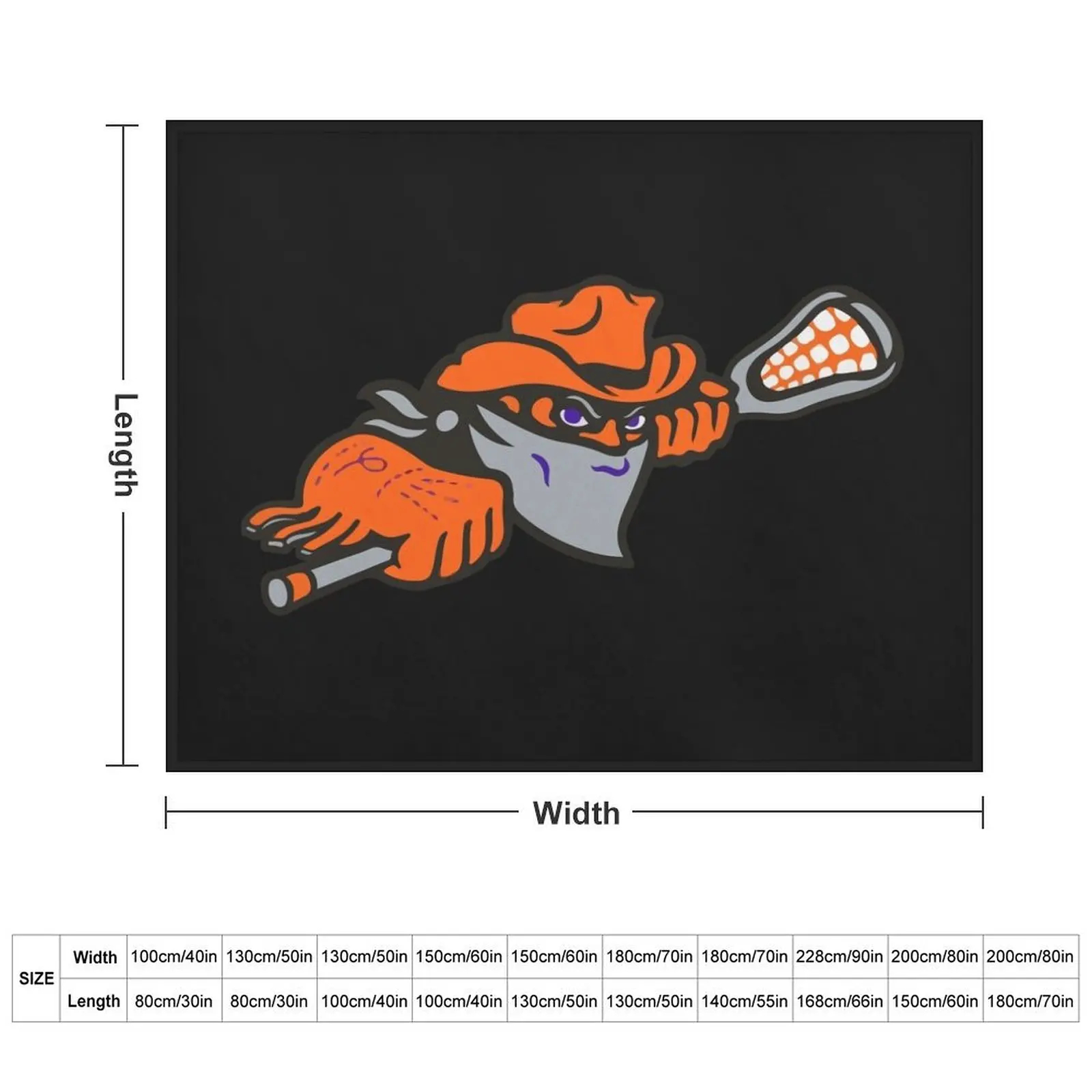 buffalo bandits lacrosse Throw Blanket Decoratives Blankets For Baby Quilt Luxury Designer Blankets