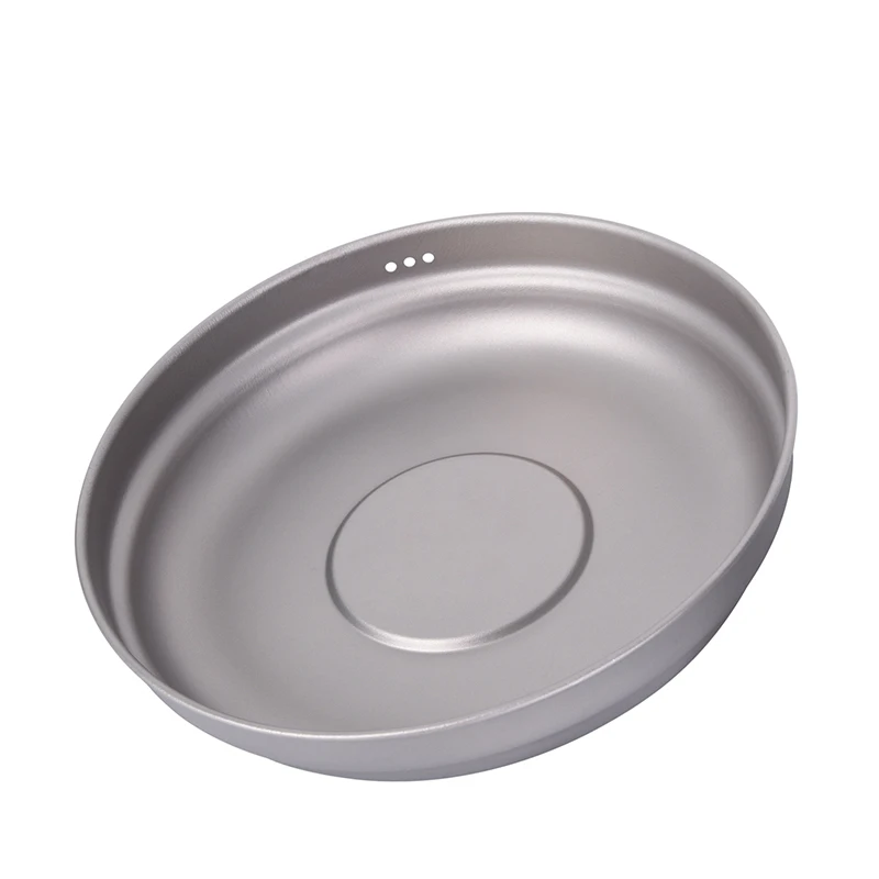 Boundless Voyage Titanium Steamer Stockpot Portable Outdoor Camping Picnic Cooking Hanging Pot with Tea Tray Ideal Soup Pot - view 4